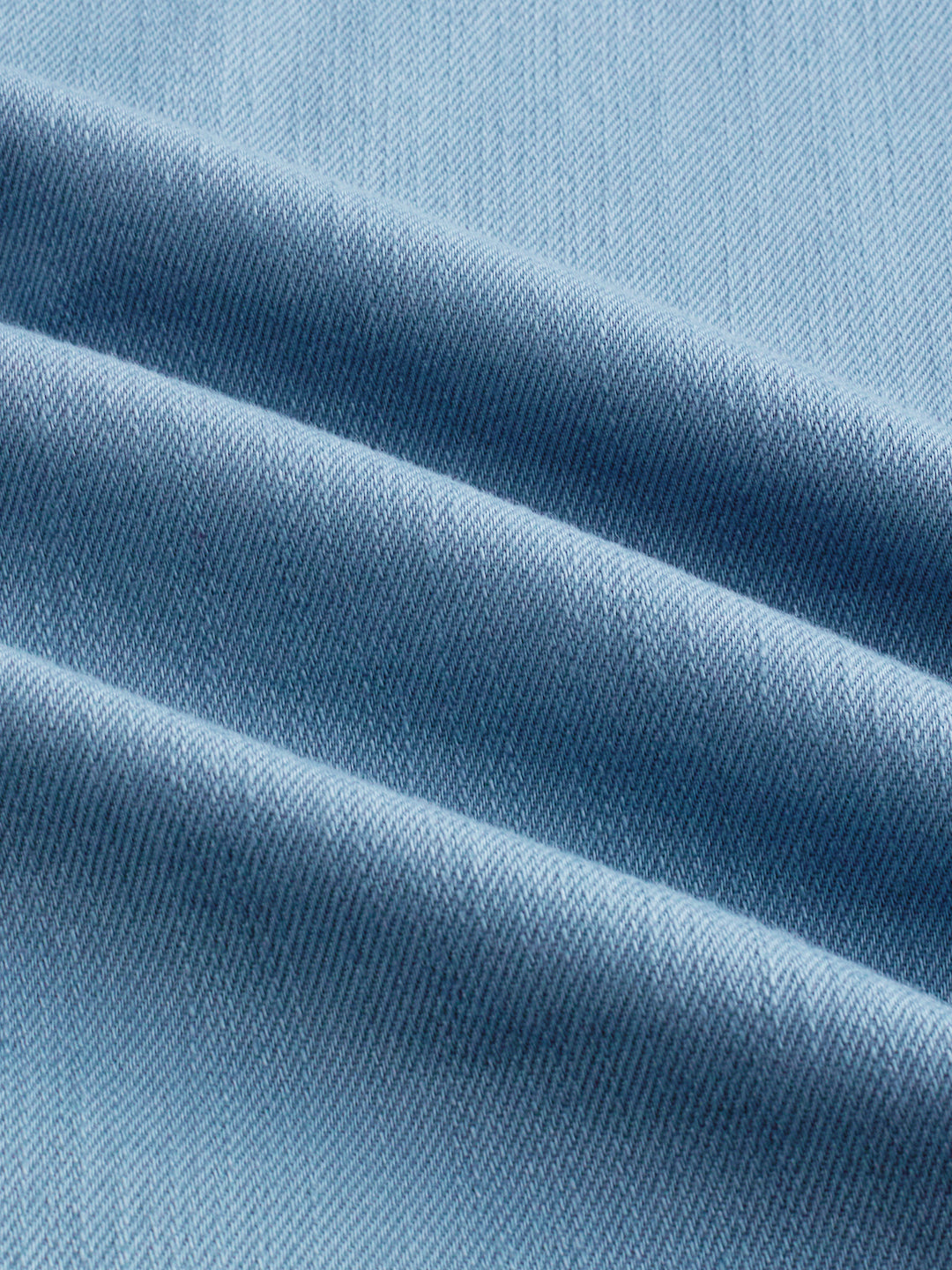 Slate Blue Cuffless Oversized Shirt