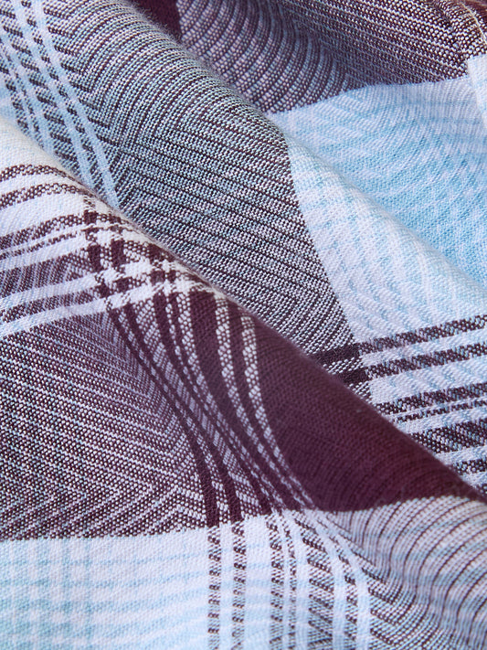 Premium Cotton Arcticwine Retrogrid Everyday Shirt