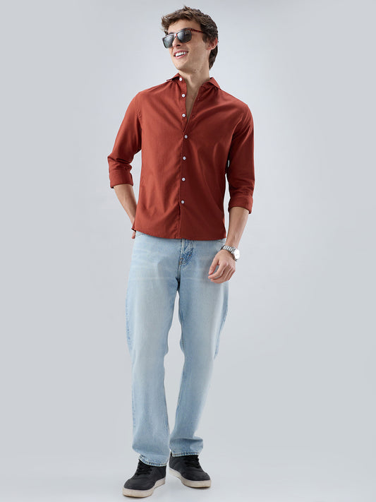 Solid Rust Everyday Shirt