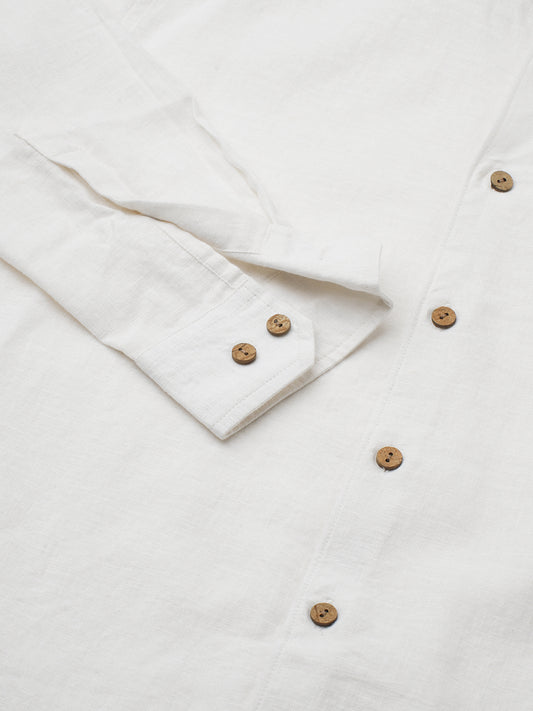 Vanilla Luxe Pure Linen Shirt