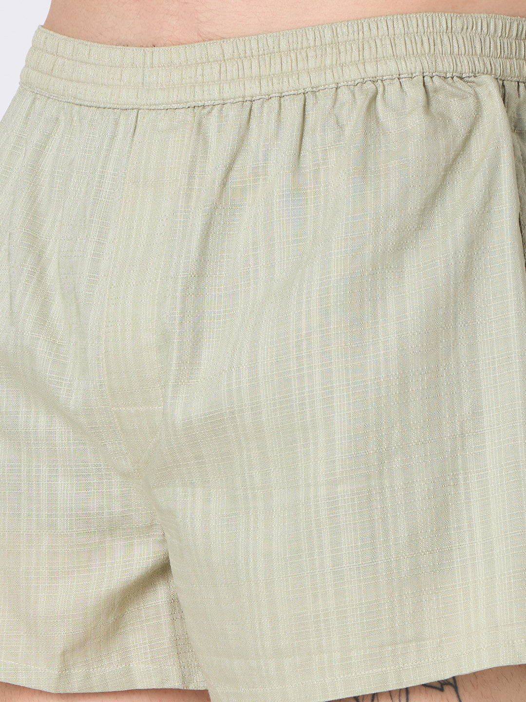 Sky Loop Micro Print & Laurel Green Jacquard Boxers