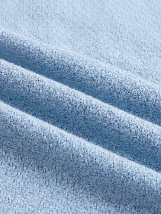 Morning Blues Artisan Weave Kurta