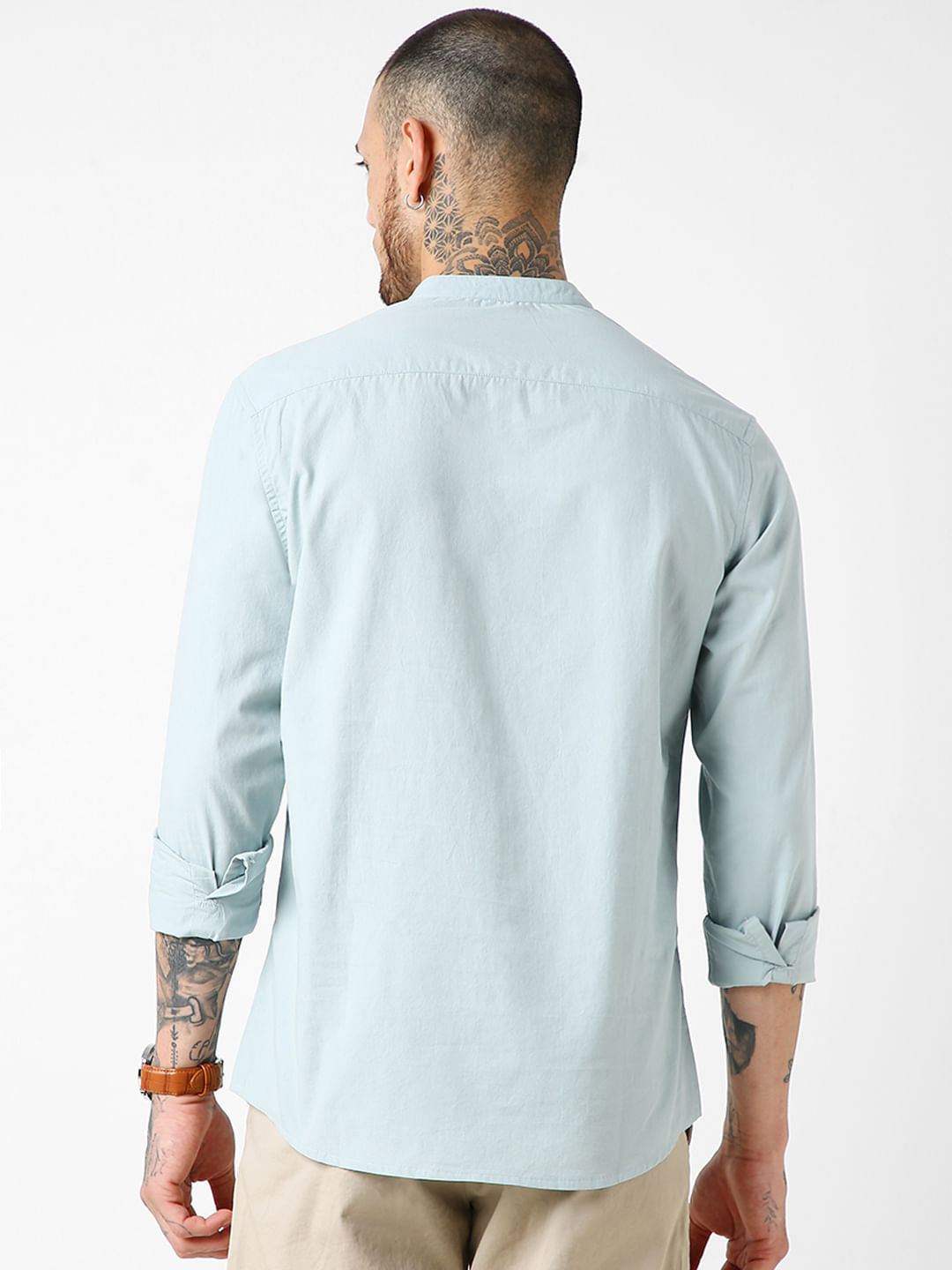 Solid Sea-foam Kurta