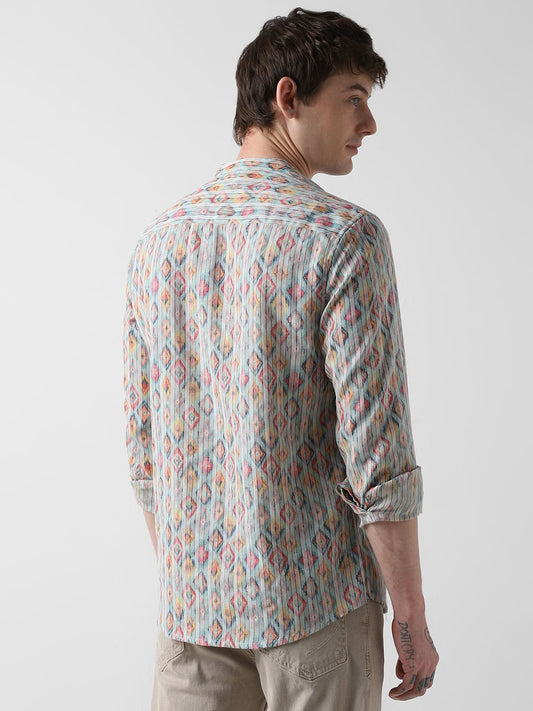 Jazzy Ikat Printed Kurta