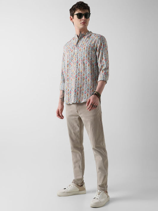 Jazzy Ikat Printed Kurta
