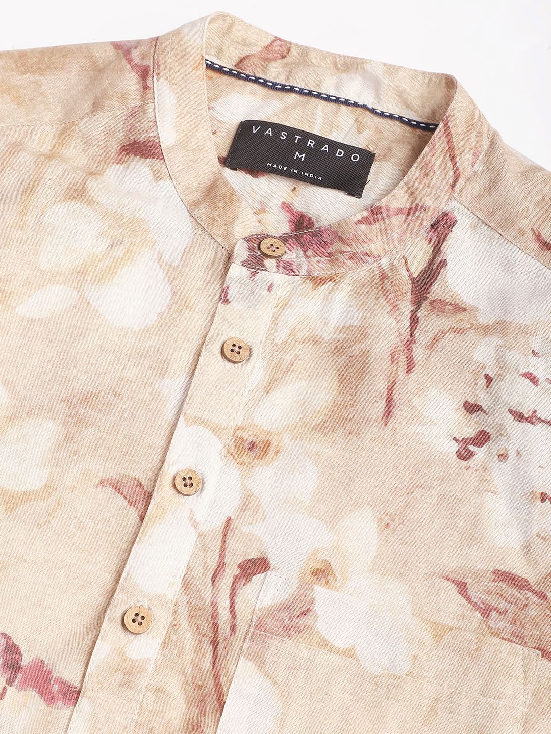 Vintage Multicolour Floral Printed Kurta