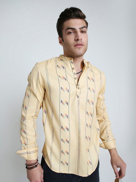 Sunbeam Mosaic Line Embroidered Kurta