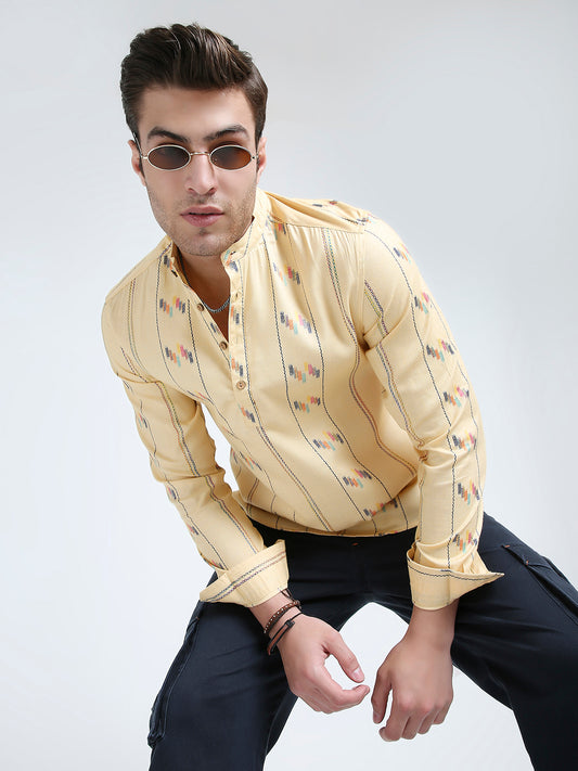 Sunbeam Mosaic Line Embroidered Kurta