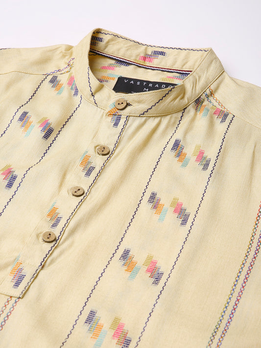 Sunbeam Mosaic Line Embroidered Kurta