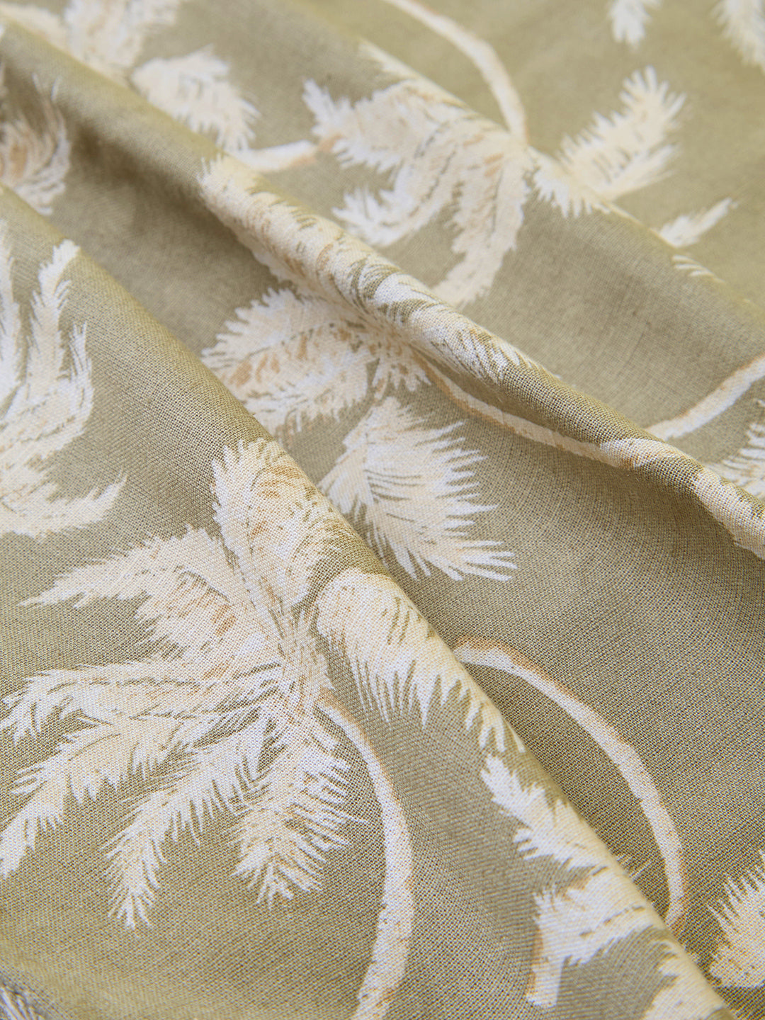 Beachy Palm Escape Oversized Polo Shirt