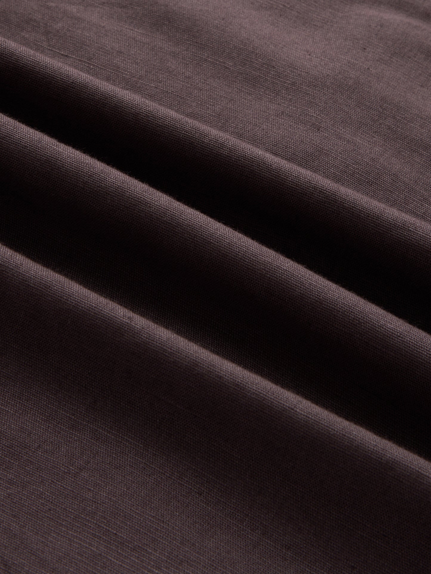 Deep Brown Everyday Linen Kurta