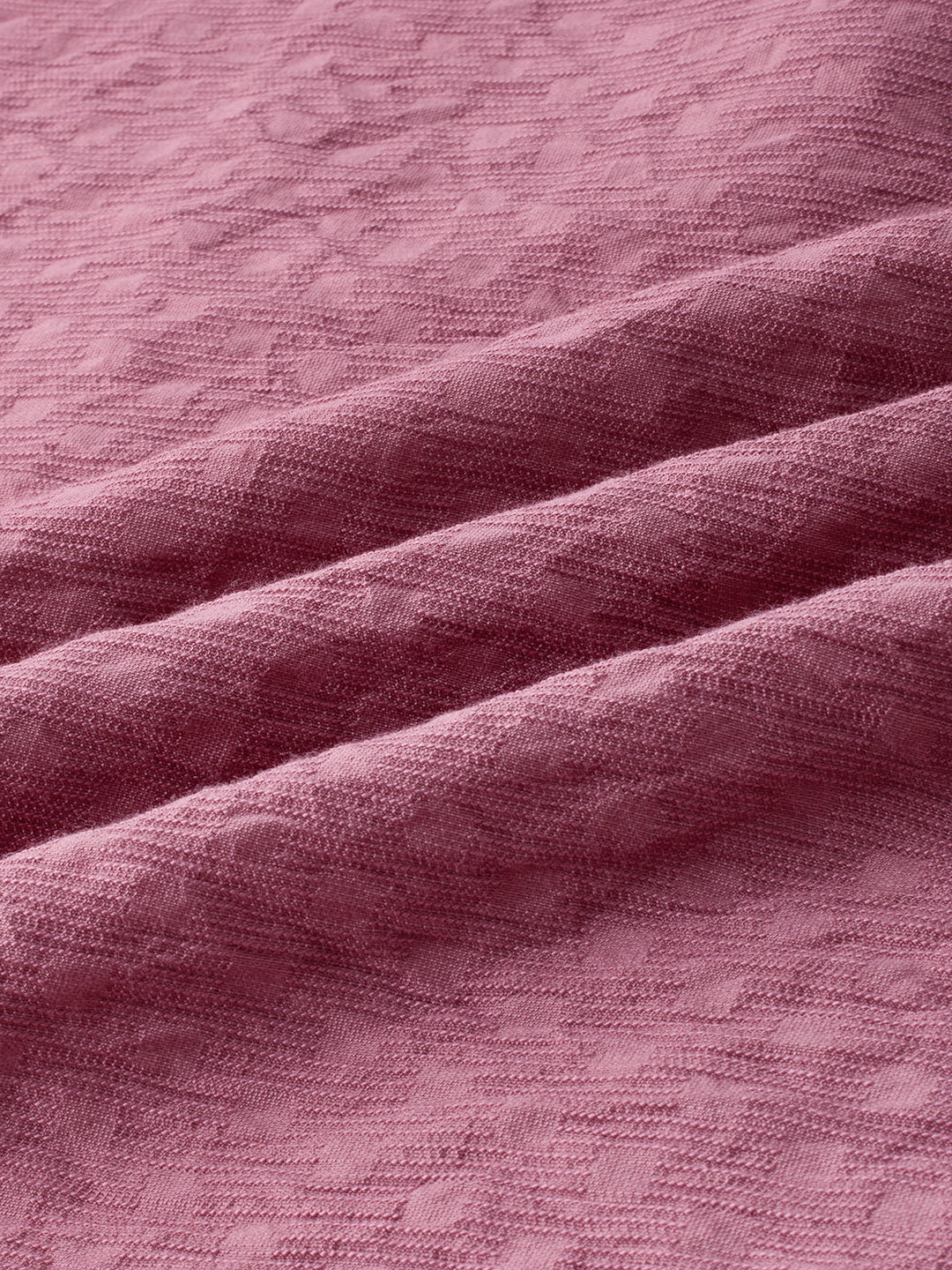 Mystic Pink Block Weave Jacquard Kurta