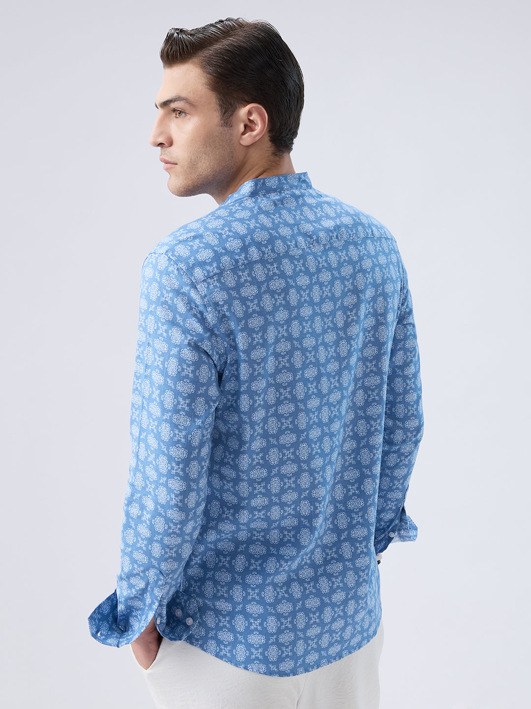 Boho Bloom Blue Kurta