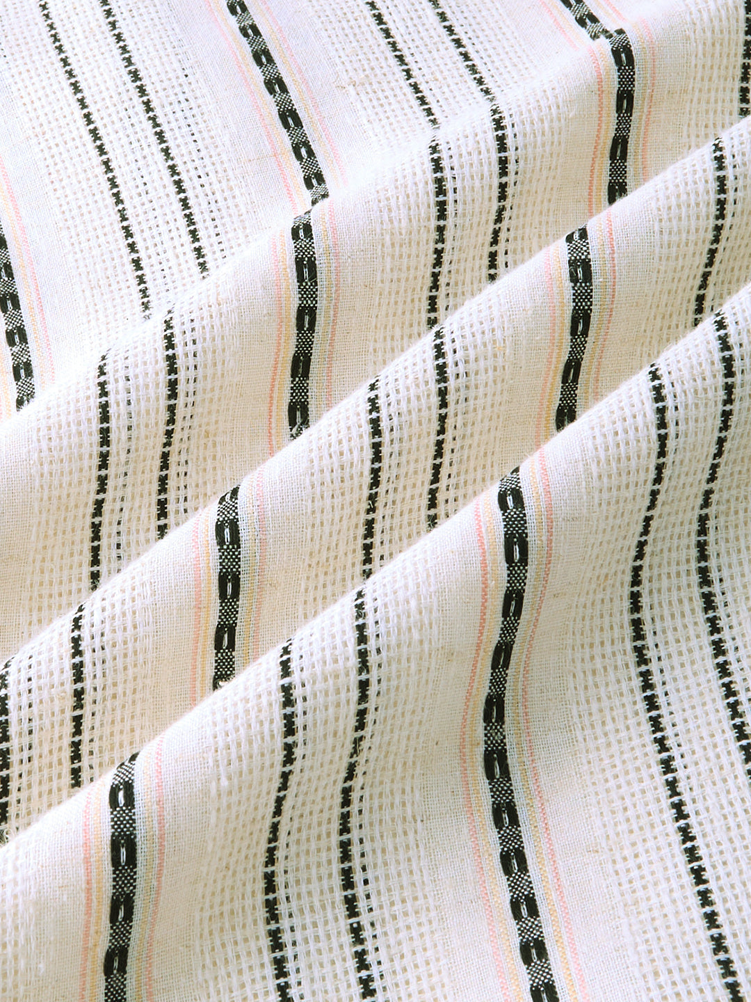 Elegant Ivory Loomed Textured Kurta