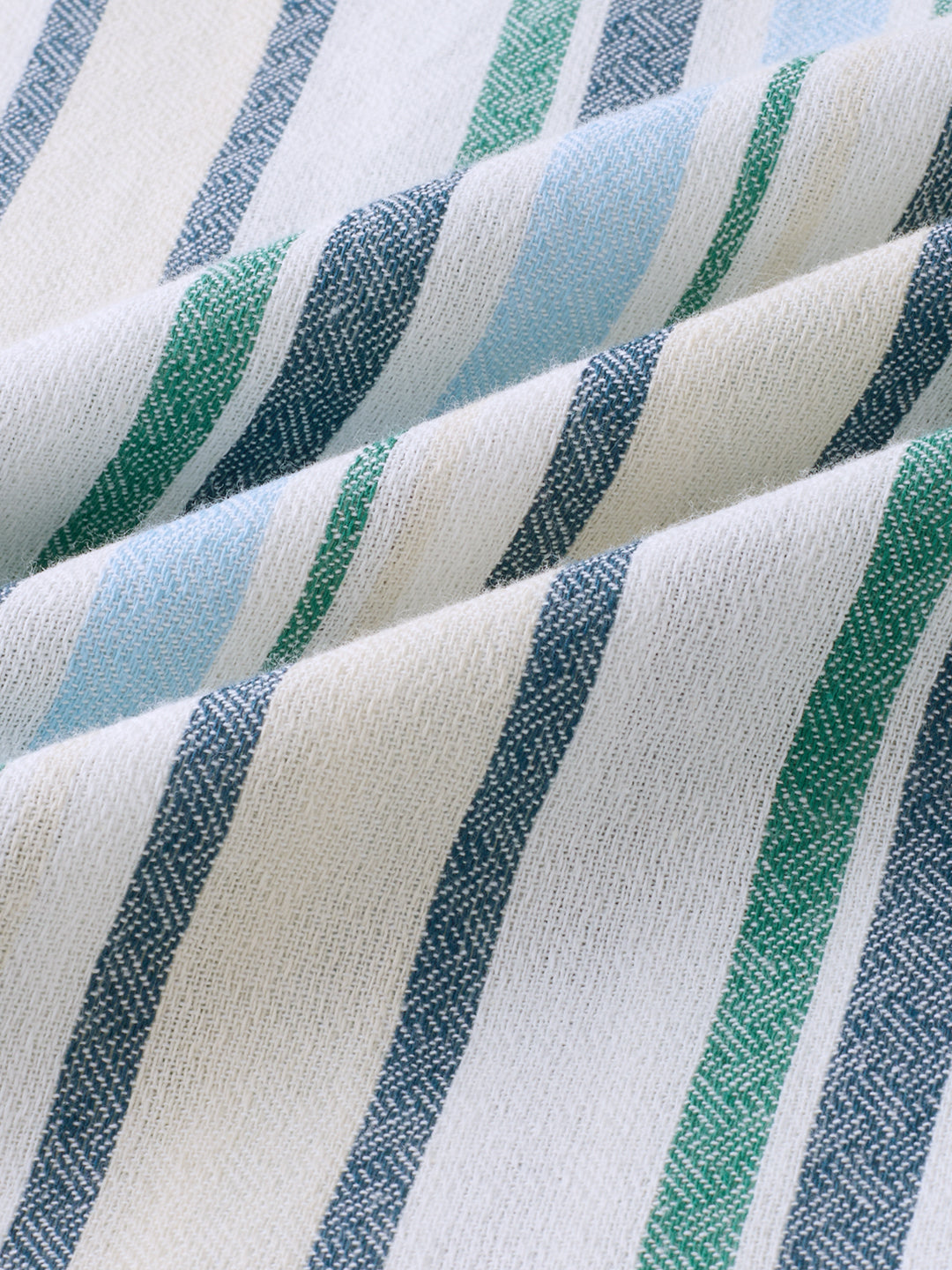 Classic Riviera Aqua Striped Kurta