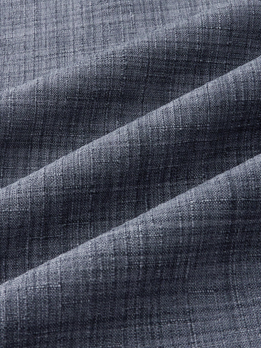 Arsenic Grey Slub Textured Kurta