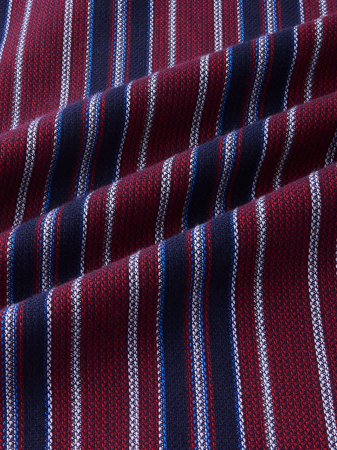 Classic Maroon & Navy Stripes Kurta