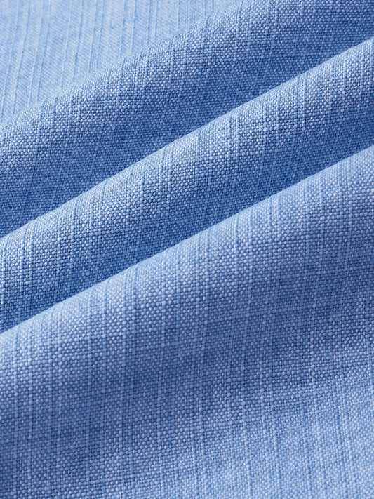 Skyline Blue Fine Weave Textured Kurta