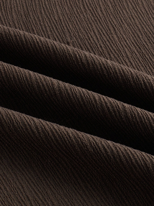 Classic Grey Crinkled Kurta