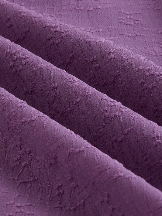 Luxury Purple Refined Jacquard Kurta