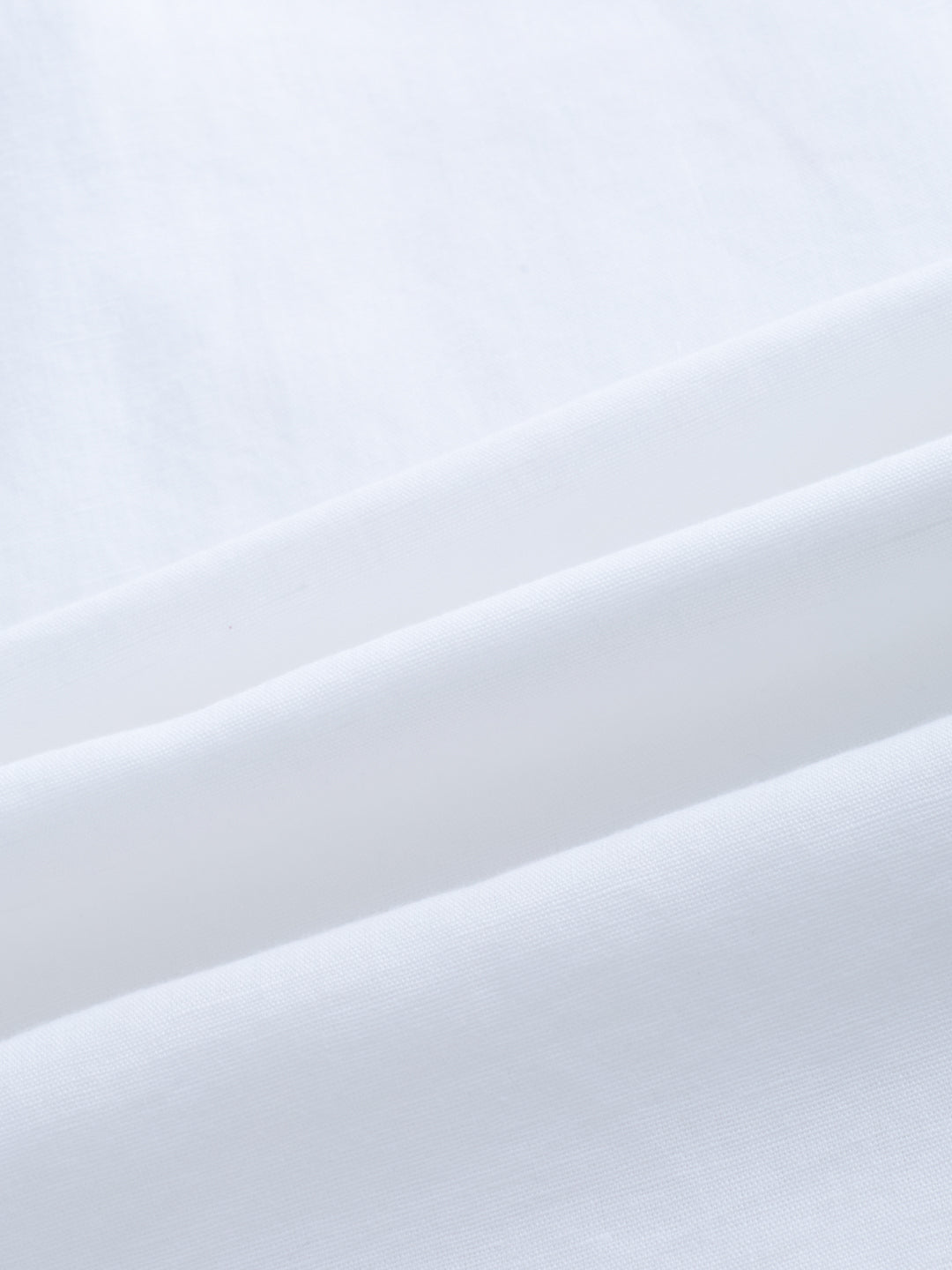 Pearl White Linen Blend Kurta