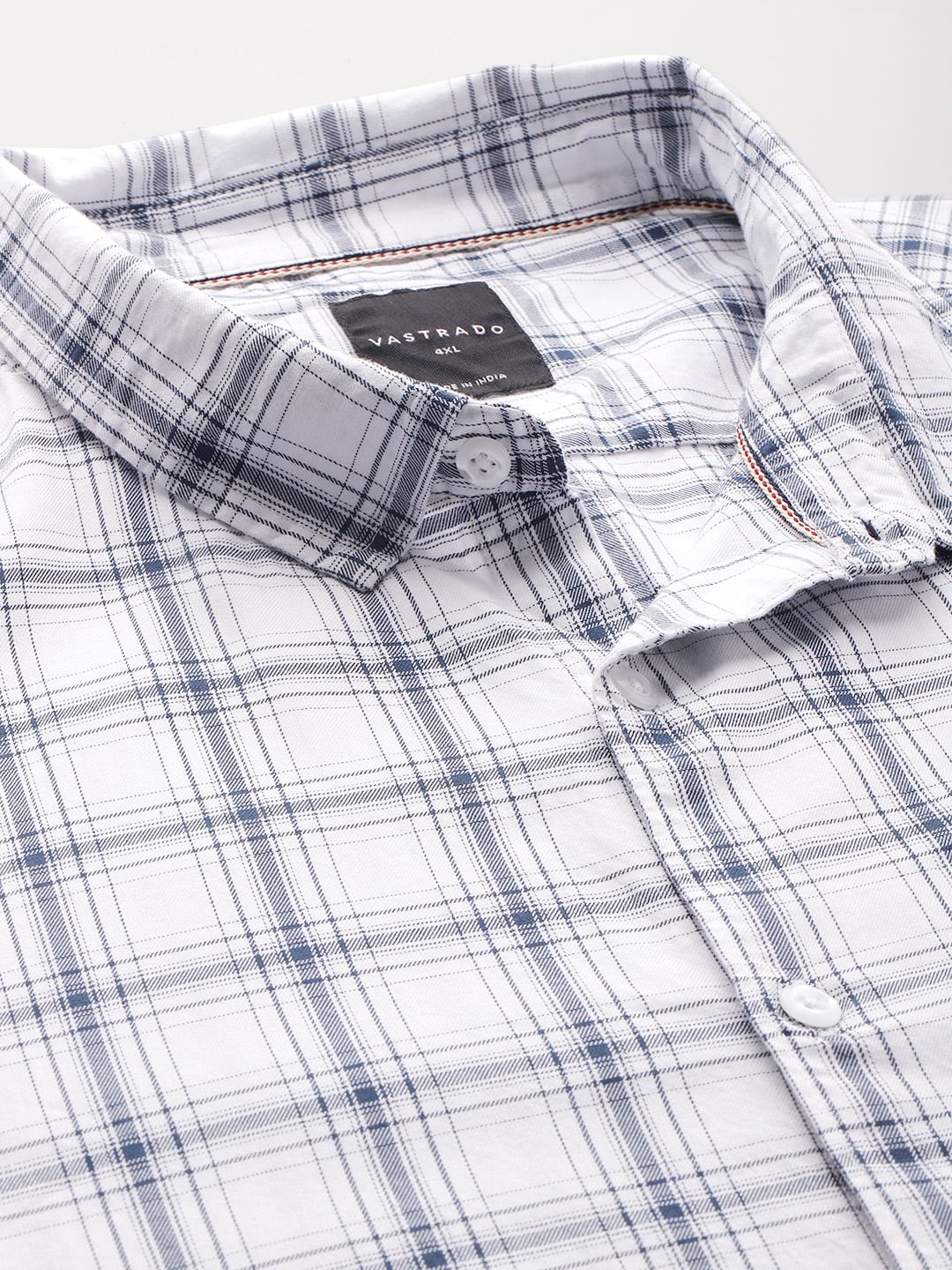 Classic White Checkered Shirt