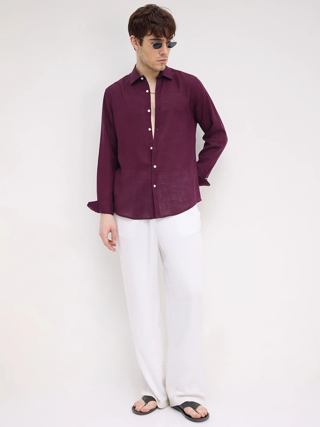 Rich Wine Evening Shirt