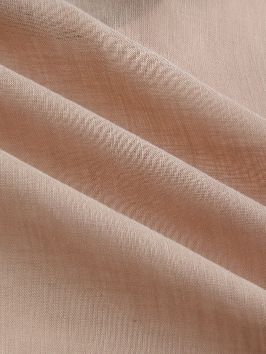 Warm Camel Beige Fine Textured Shirt
