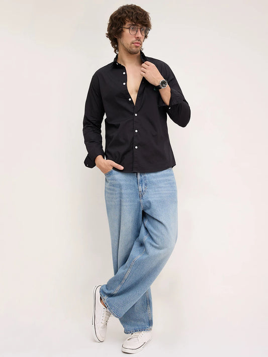 Timeless Jet Black Shirt