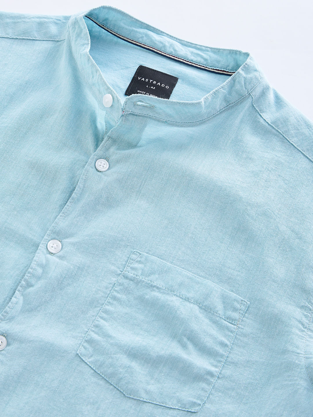 Solid Turquoise Blue Shirt