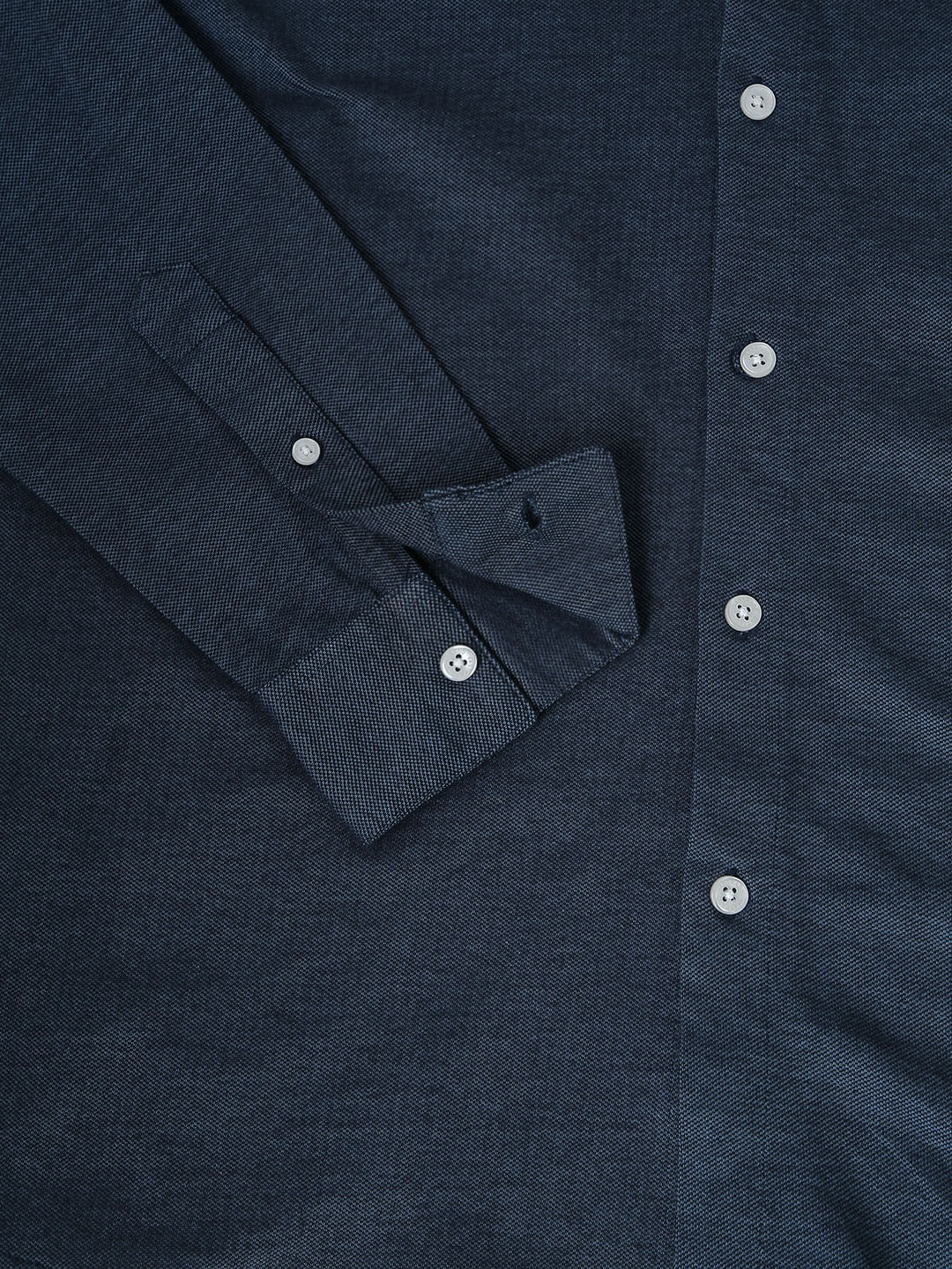 Blue Knitted Shirt