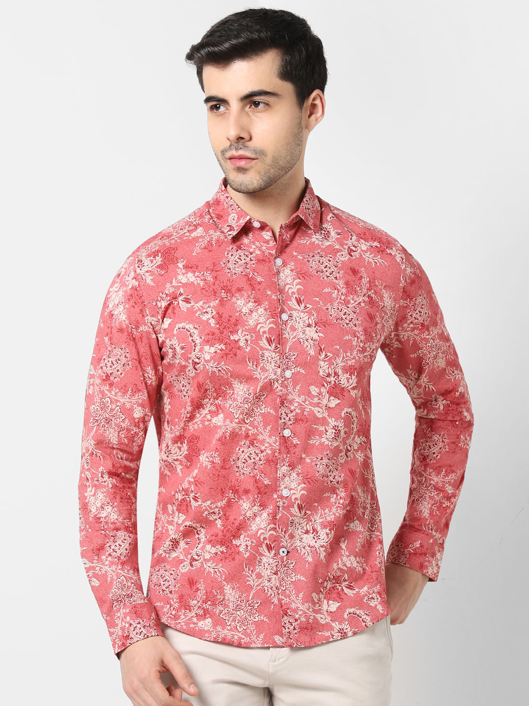 Classic Floral Printed Shirt