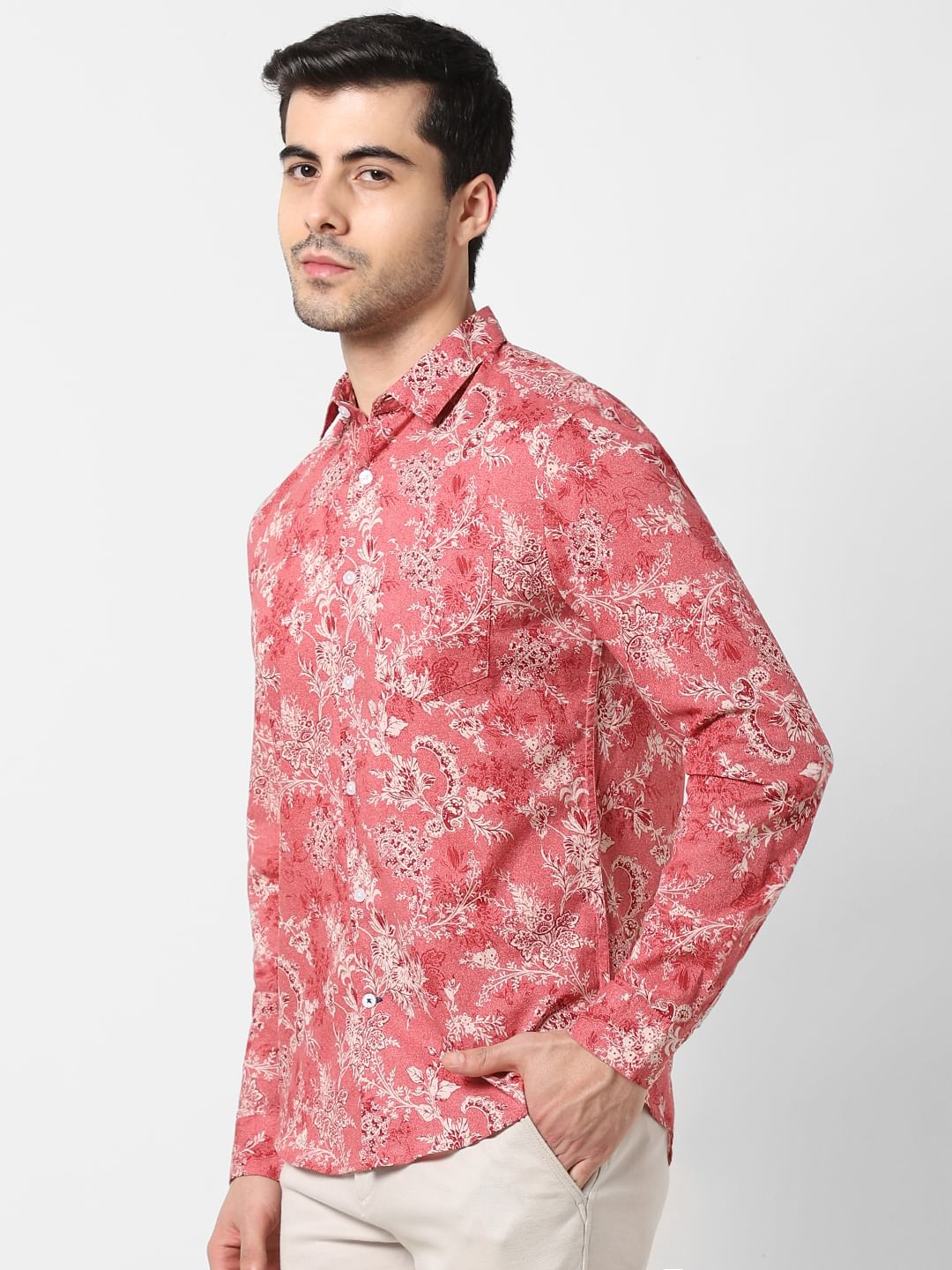 Classic Floral Printed Shirt