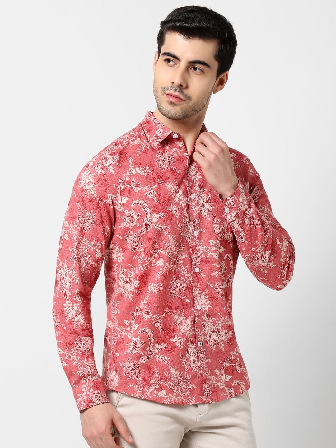 Classic Floral Printed Shirt