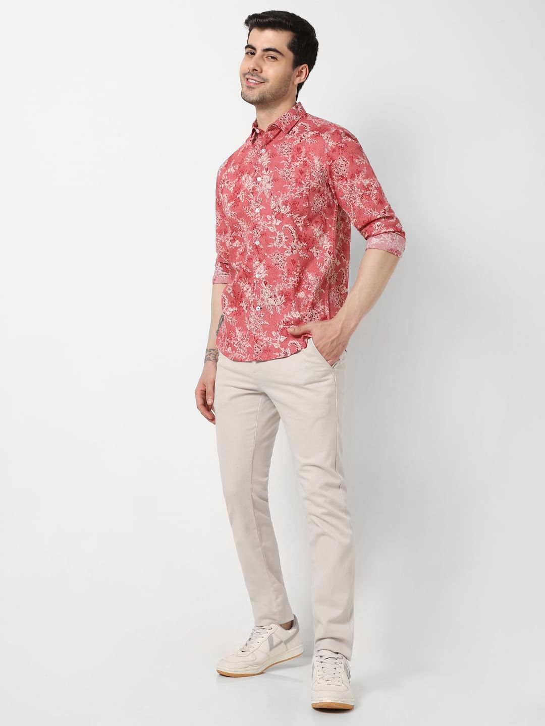 Classic Floral Printed Shirt