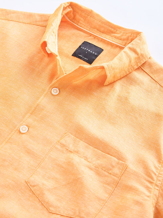 Textured Mustard Shirt