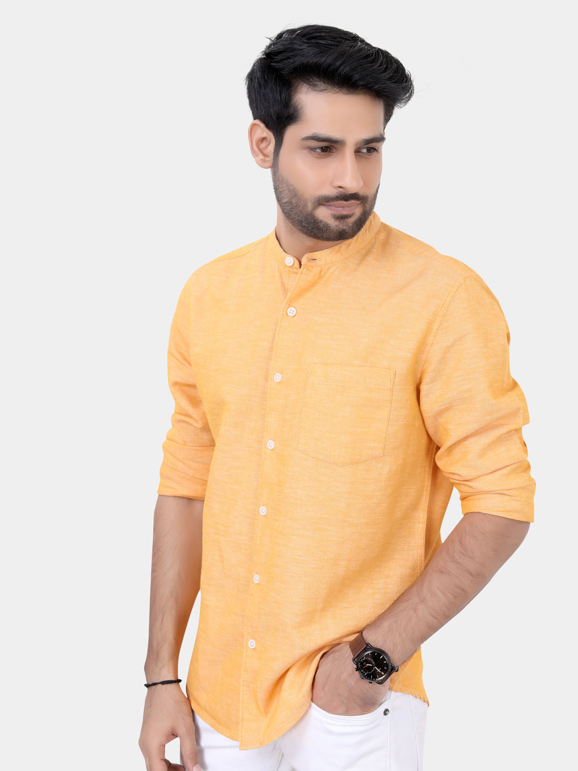 Solid Mustard Shirt