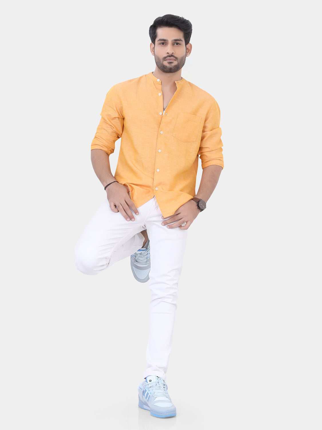 Solid Mustard Shirt