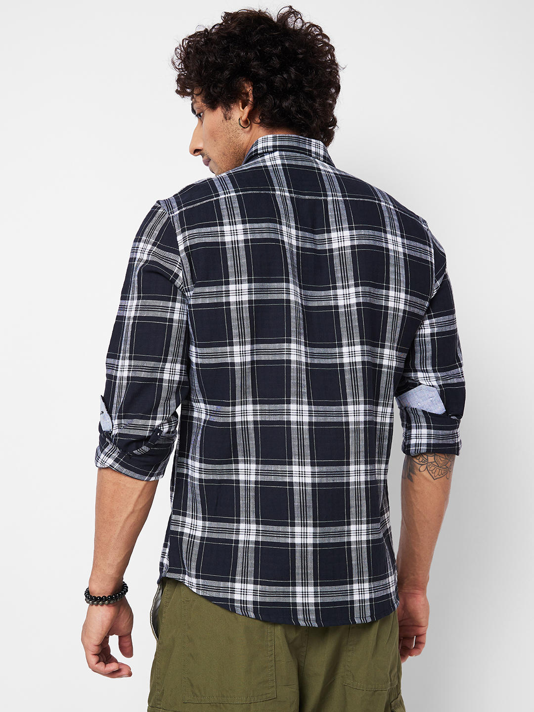 Black & White Checkered Shirt