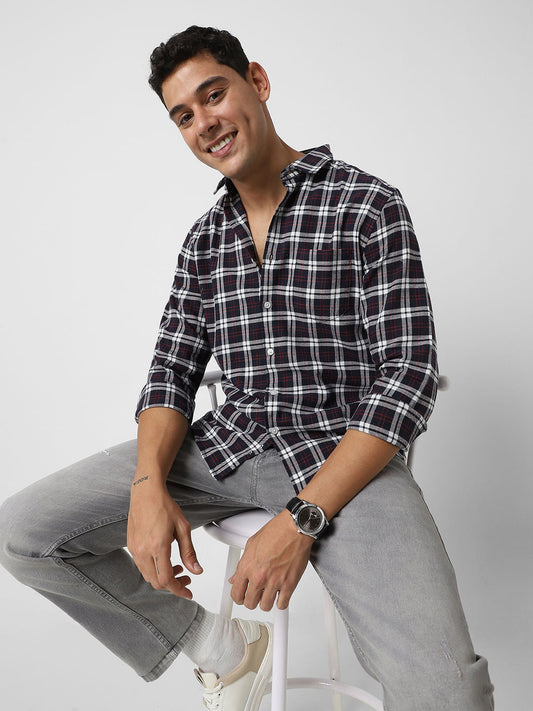 Black & White Checkered Shirt