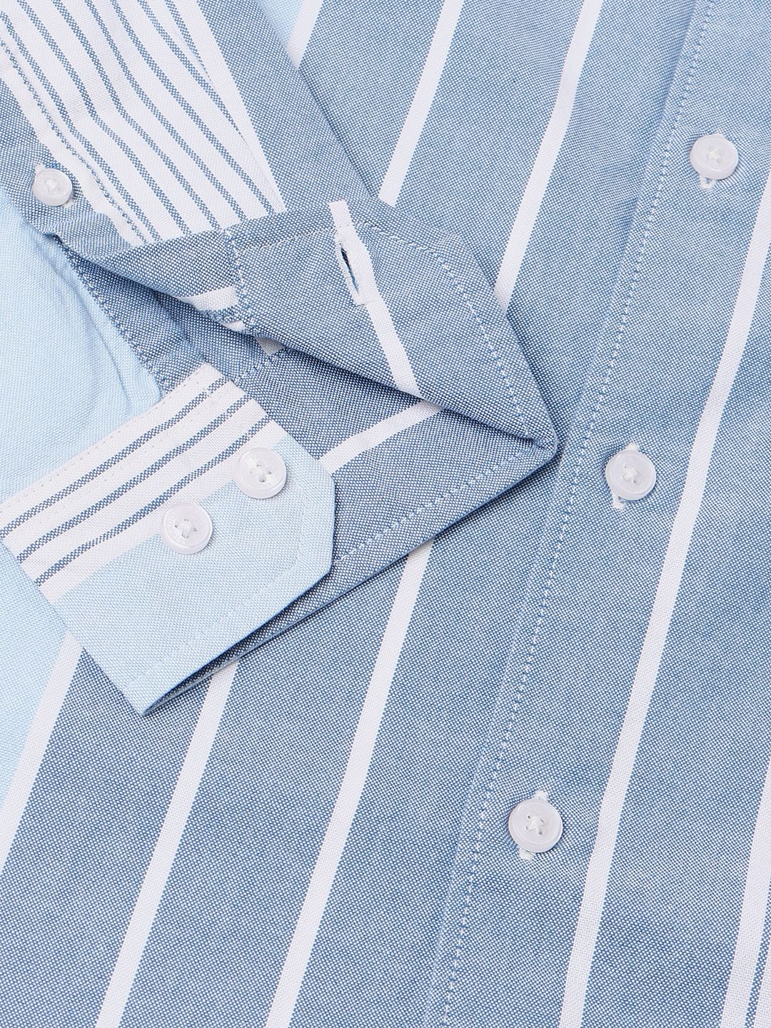 Blue Striped Shirt