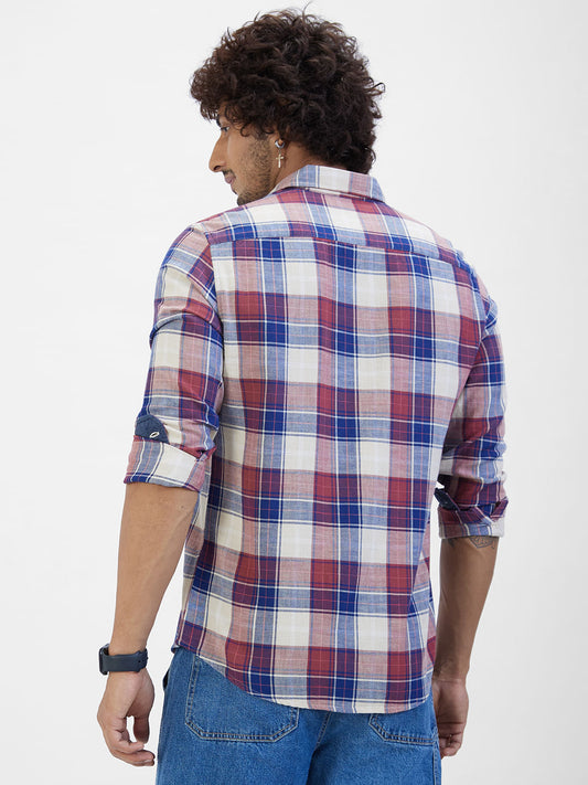Multicolour Bold Square Checked Shirt