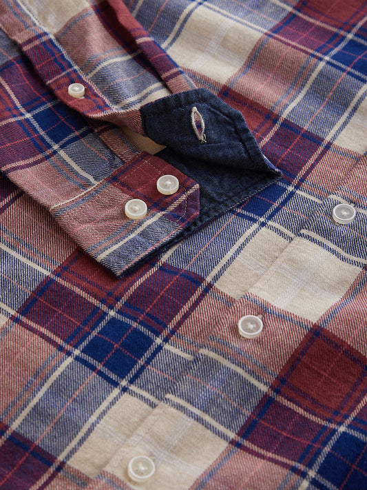Multicolour Bold Square Checked Shirt