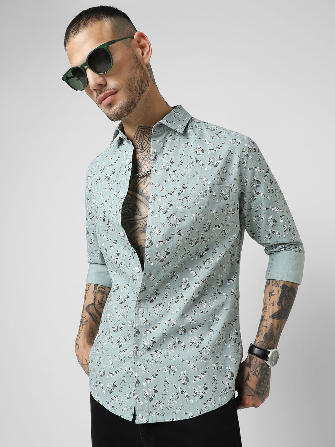 Floral Printed Shirt
