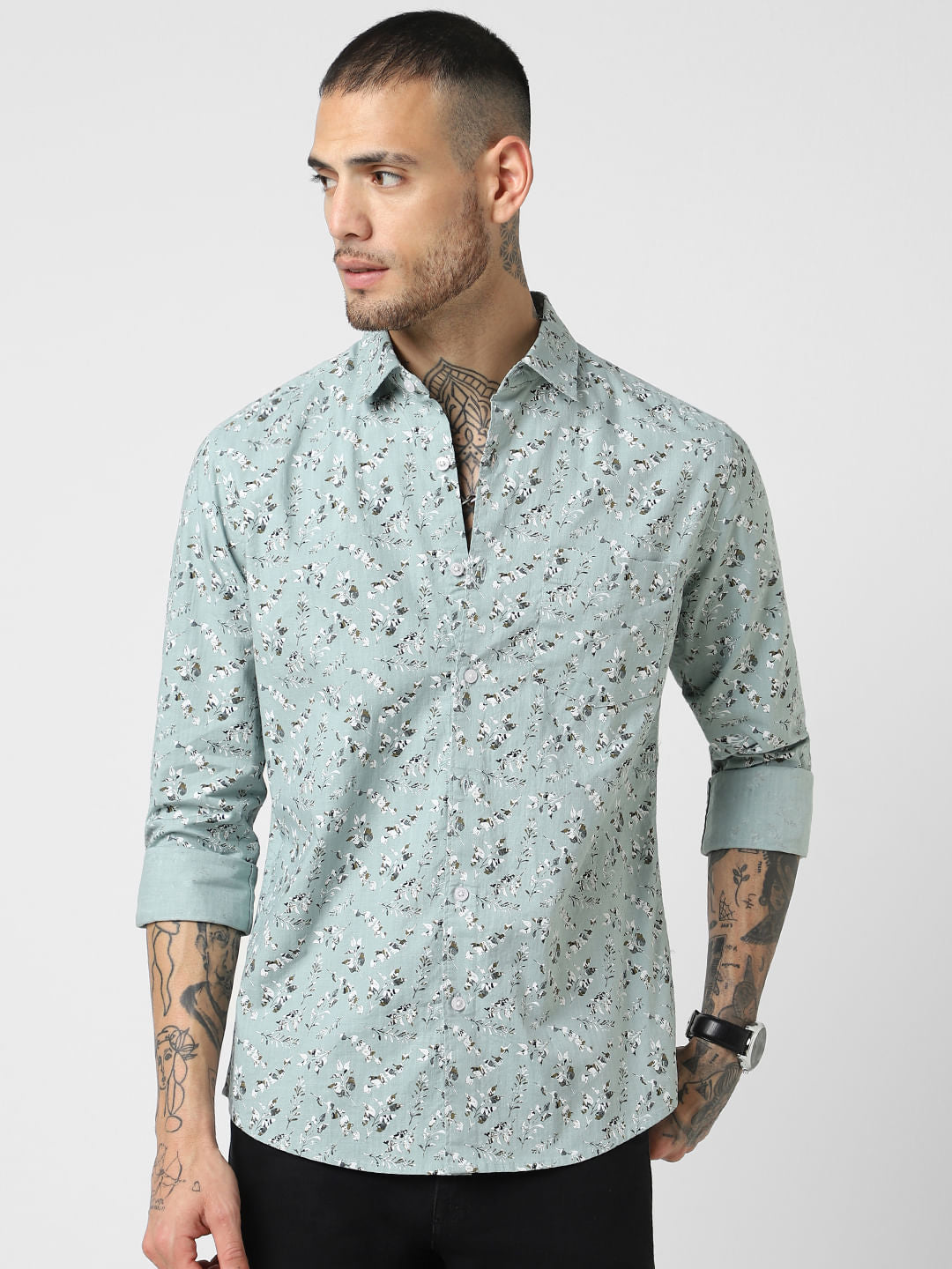 Floral Printed Shirt