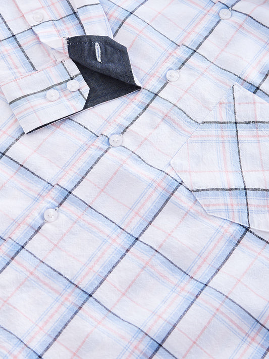 White Checkered Shirt