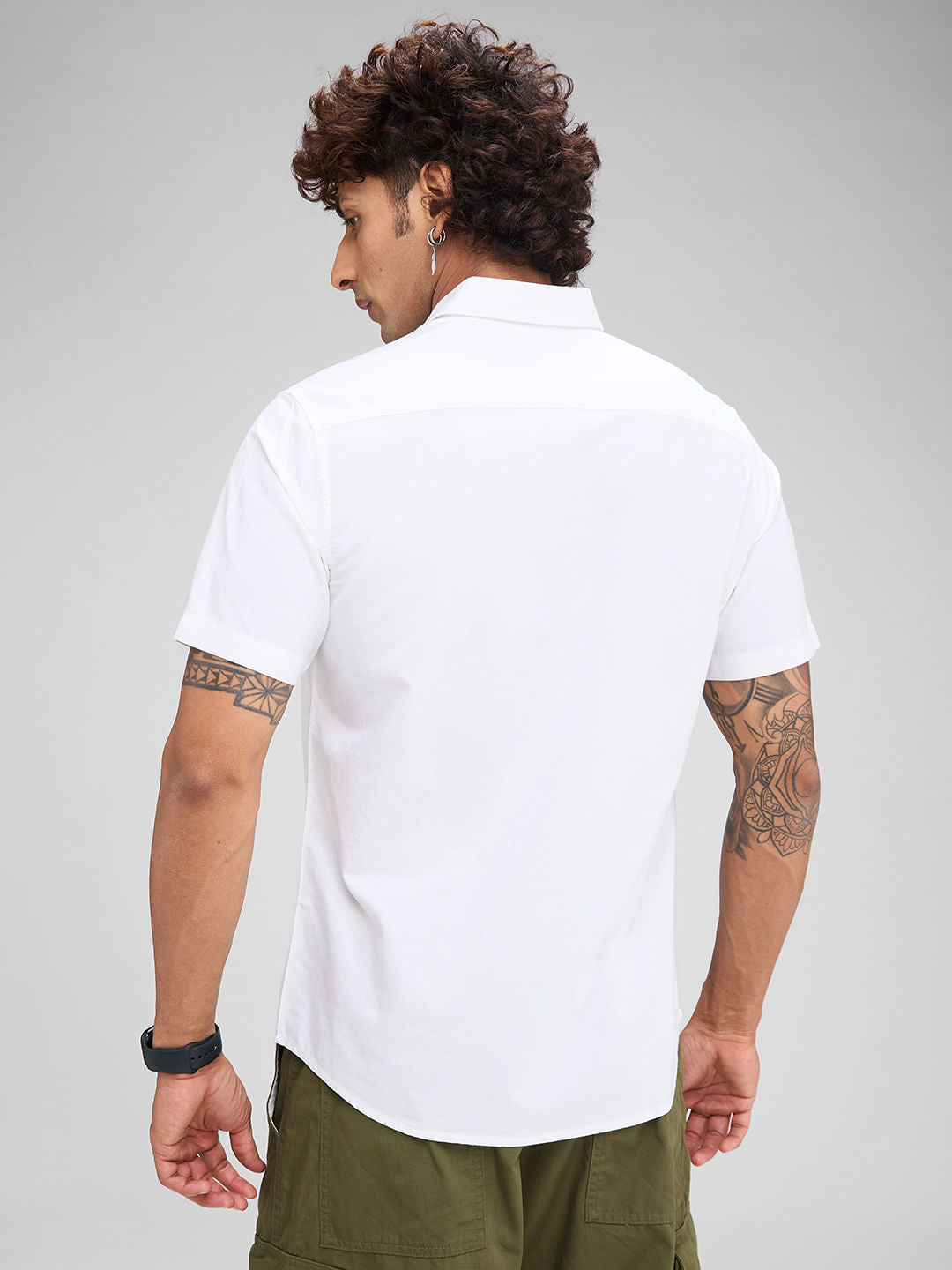 Solid White Shirt