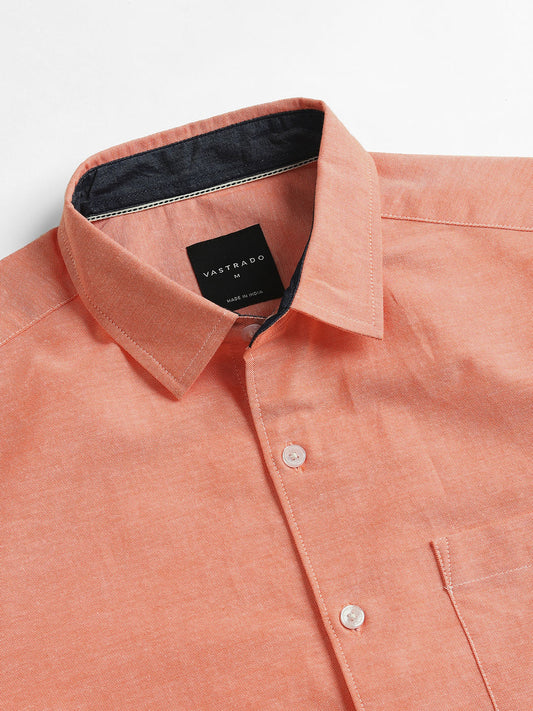 Coral Solid Shirt