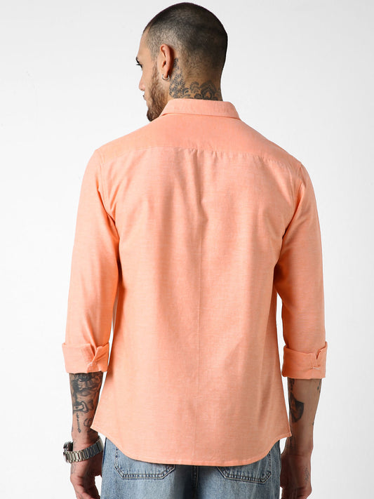 Coral Solid Shirt