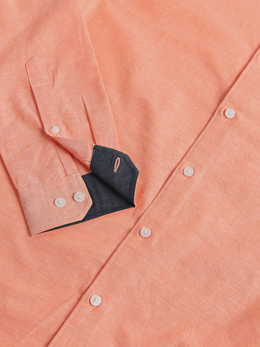 Coral Solid Shirt